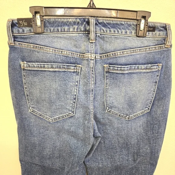 NWT Liverpool Ladies Hannah Flare Wide Medium Wash Denim Jeans - Picture 9 of 10